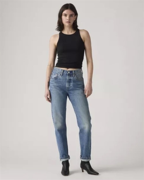 LEVIS 501 ORIGINAL SELVEDGE JEANS GRILLED GLAMOUR